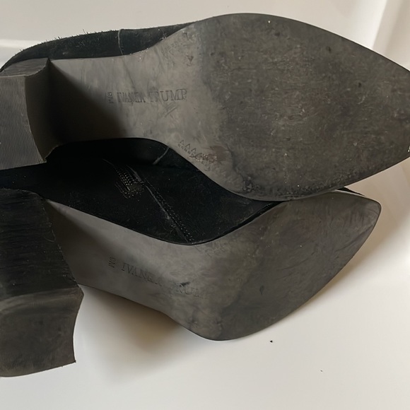 USED Black Suede Booties - Picture 5 of 5